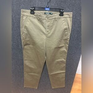 Ralph Lauren Women’s Size 14 Classic Chino Pants